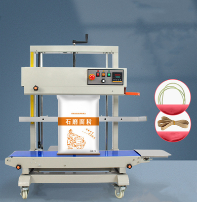 1243*580*1228mm FR-1100V Вертикальная непрерывная ленточная уплотнительная машина для пищевых пластиковых пакетов