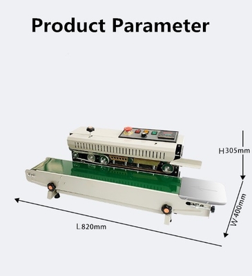 FR-990 Вертикальная непрерывная ленточная уплотнительная машина Легко работать и идеально подходит для текстиля