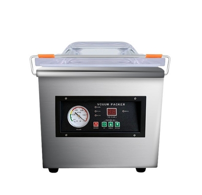 Коммерческая однокамерная вакуумная упаковочная машина для L390*W285*H90mm