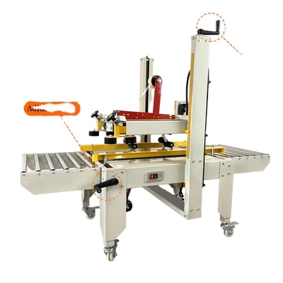 Полуавтоматическая FXC-6050 Case Box Taper Sealer Packaging Taping Carton Sealing Machine (Фекс-КК-6050, полуавтоматическая коробка для упаковки)