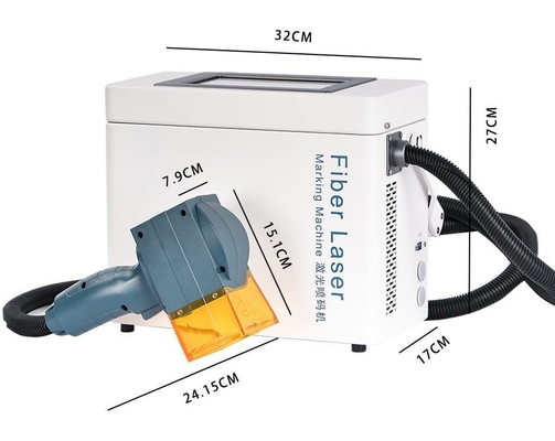 Max Power ≤300W портативный лазерный резчик из волокон для решения маркировки дат и логотипов