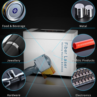 Max Power ≤300W портативный лазерный резчик из волокон для решения маркировки дат и логотипов