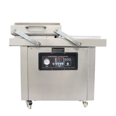 220V/50HZ DZ-400/SA Плоская двойная камера пищевая вакуумная упаковочная машина для мяса, риса и рыбы