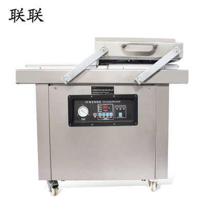 220V/50HZ DZ-400/SA Плоская двойная камера пищевая вакуумная упаковочная машина для мяса, риса и рыбы